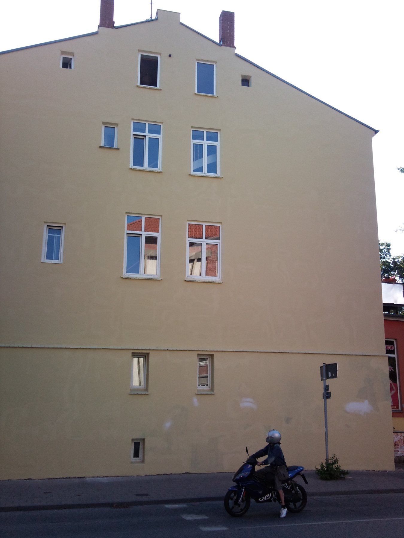Fassadensanierung in der Rostocker Innenstadt