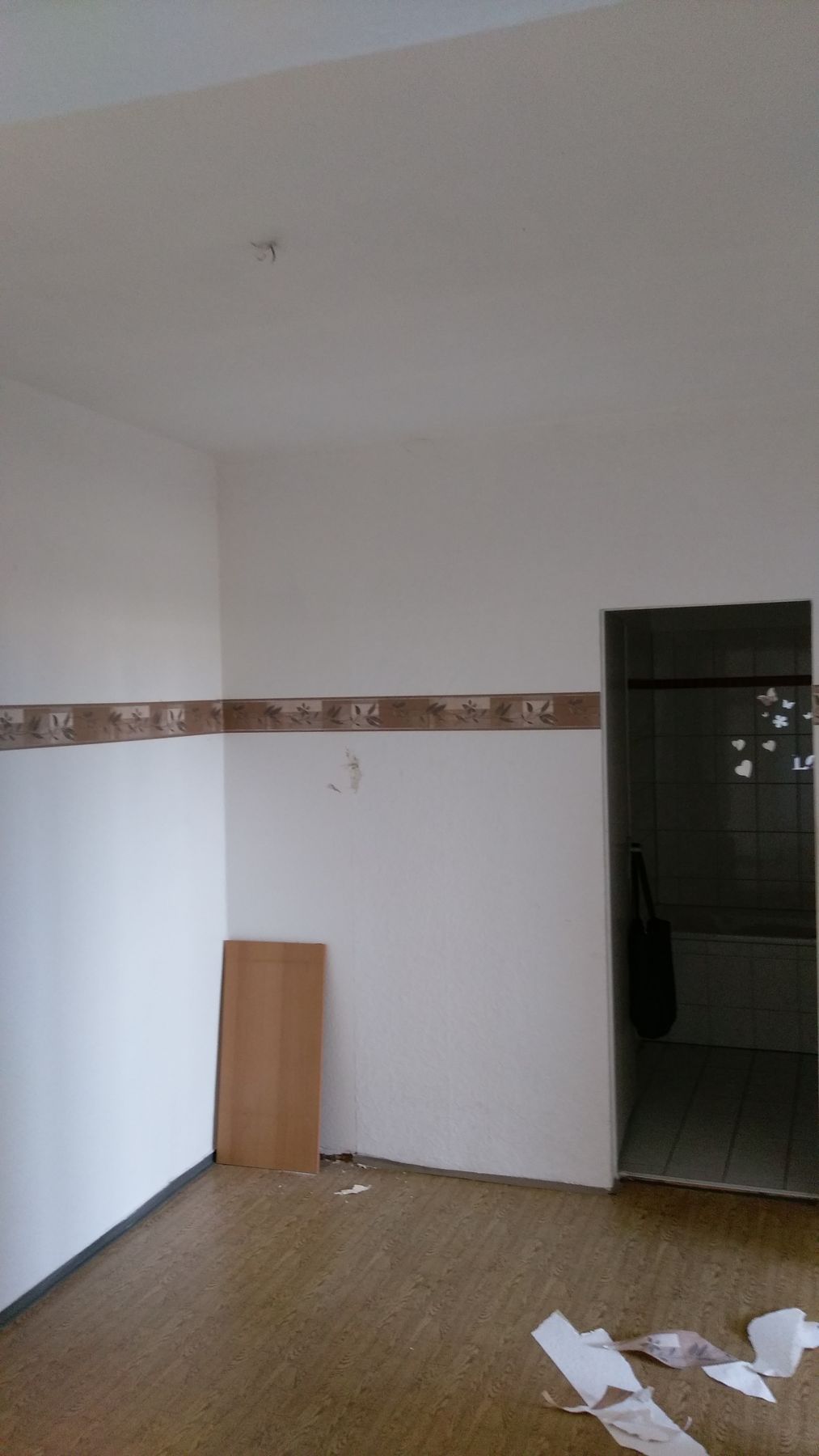 Wohnungsraum vor der Sanierung