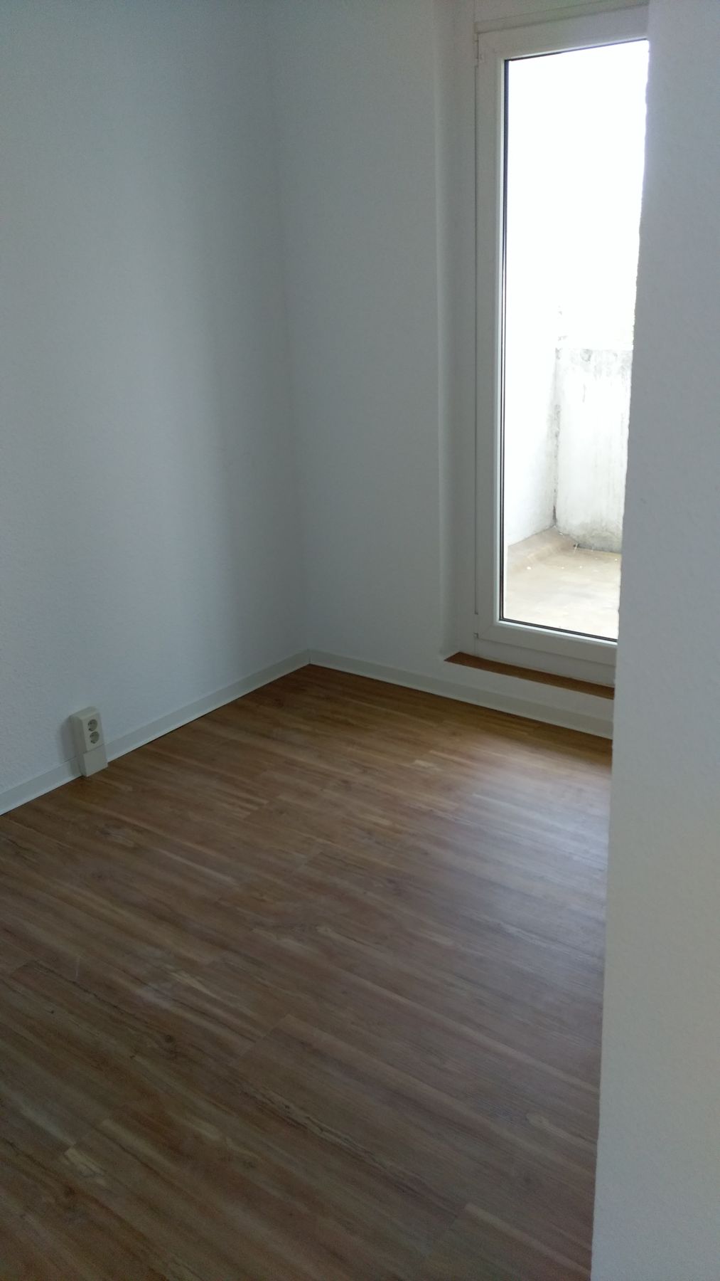Fertig renovierter Raum